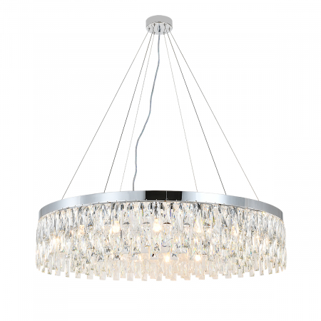 Подвесная люстра Indigo Anna 12029/18P Chrome V000498