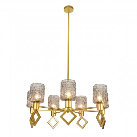 Люстра на штанге Indigo Preda 13025/7R Gold V000470