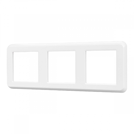 Рамка трехместная Arlight FRM-VERSA-PL-3-WH 043782
