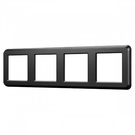 Рамка четырехместная Arlight FRM-VERSA-PL-4-BK 045188