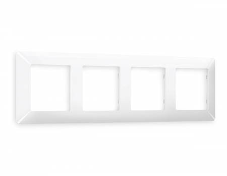 Рамка четырехместная Ambrella Volt Line AF110104