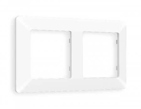 Рамка двухместная Ambrella Volt Line AF110122