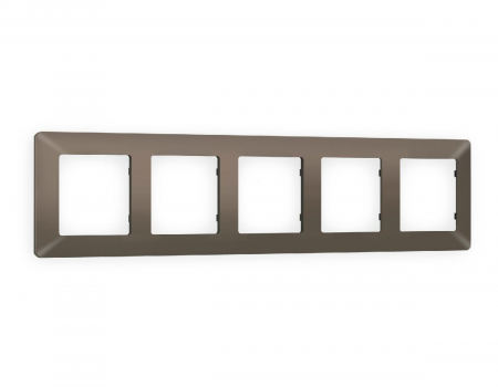 Рамка пятиместная Ambrella Volt Line AF110635