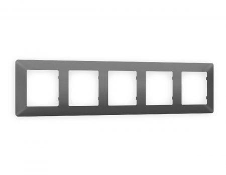 Рамка пятиместная Ambrella Volt Line AF110655