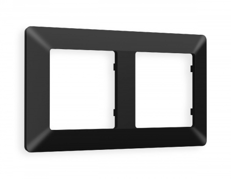 Рамка двухместная Ambrella Volt Line AF110702