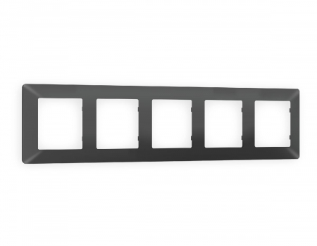 Рамка пятиместная Ambrella Volt Line AF110805