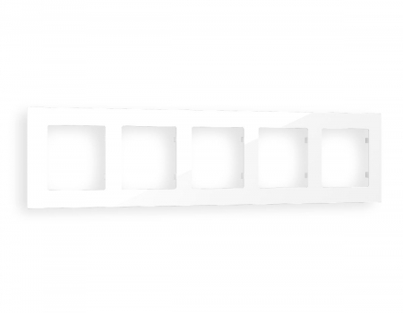 Рамка пятиместная Ambrella Volt Techno AF220105