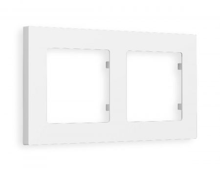 Рамка двухместная Ambrella Volt Techno AF220122