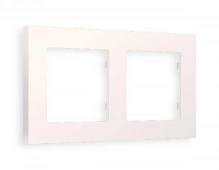 Рамка двухместная Ambrella Volt Techno AF220202