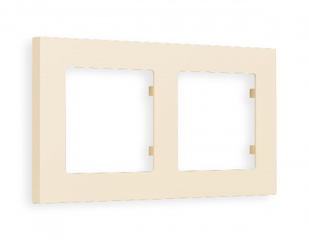 Рамка двухместная Ambrella Volt Techno AF220332