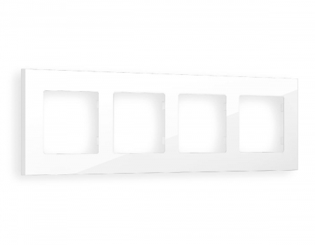 Рамка четырехместная Ambrella Volt Qubi AF250104