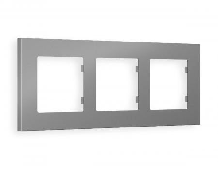 Рамка трехместная Ambrella Volt Qubi AF250503