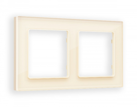 Рамка двухместная Ambrella Volt Platos AF330302