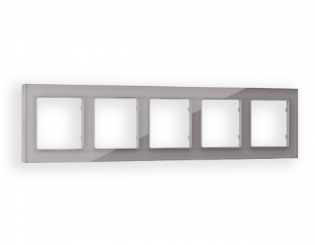 Рамка пятиместная Ambrella Volt Platos AF330505