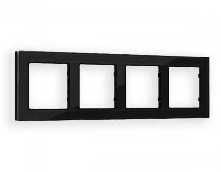 Рамка четырехместная Ambrella Volt Platos AF380804