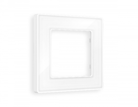 Рамка одноместная Ambrella Volt Arctic AF580101