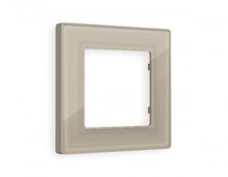 Рамка одноместная Ambrella Volt Arctic AF580361