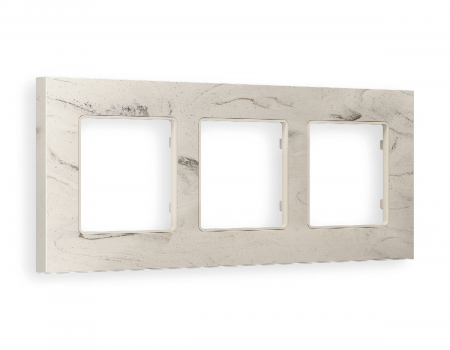 Рамка трехместная Ambrella Volt Grand AF930603