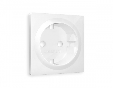 Лицевая панель для розетки с/з Ambrella Volt Alfa AP1060