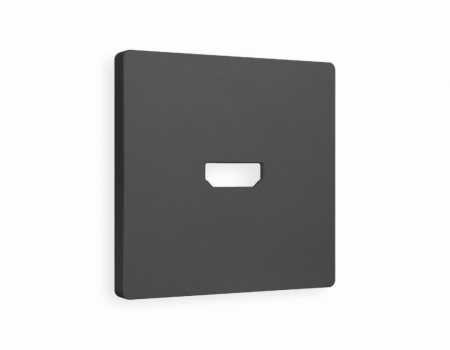 Лицевая панель для HDMI розетки Ambrella Volt Alfa AP9140