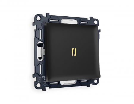 Комплект механизма 1-кл выключателя с подсветкой Ambrella Volt Alfa MA802010