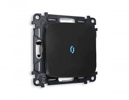 Комплект механизма 1-кл выключателя с подсветкой Ambrella Volt Omega MO802020