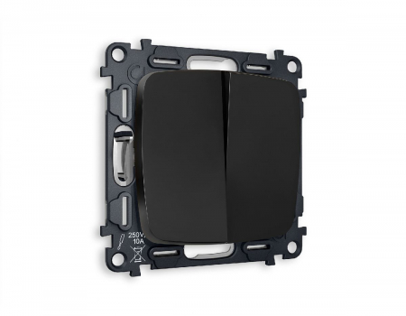 Комплект механизма 2-кл выключателя Ambrella Volt Omega MO803010