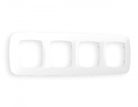 Рамка четырехместная Ambrella Volt Ecta OF140104