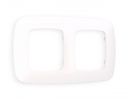 Рамка двухместная Ambrella Volt Ecta OF140202