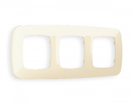 Рамка трехместная Ambrella Volt Ecta OF140303