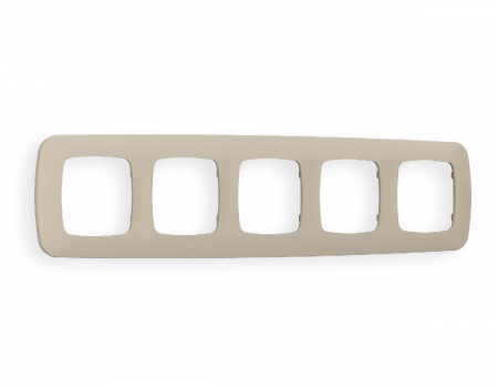 Рамка пятиместная Ambrella Volt Ecta OF140365