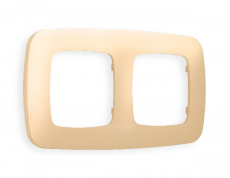 Рамка двухместная Ambrella Volt Ecta OF140602