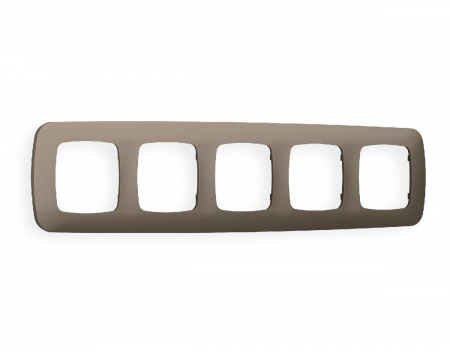 Рамка пятиместная Ambrella Volt Ecta OF140635