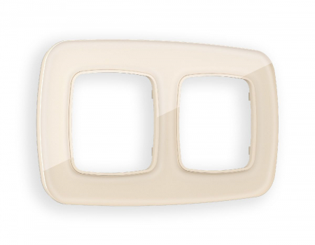 Рамка двухместная Ambrella Volt Radian OF320302