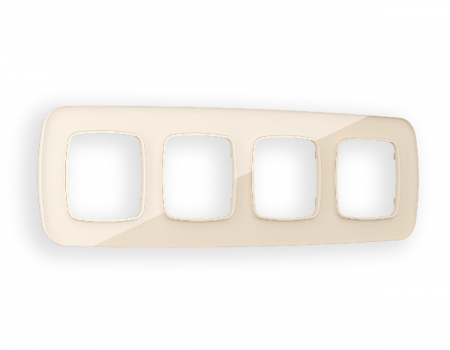 Рамка четырехместная Ambrella Volt Radian OF350304