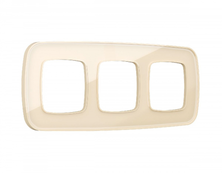 Рамка трехместная Ambrella Volt Coint OF640303