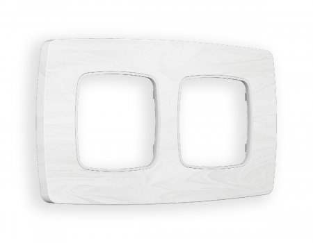 Рамка двухместная Ambrella Volt Opera OF940102