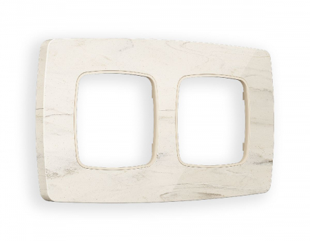 Рамка двухместная Ambrella Volt Opera OF940602