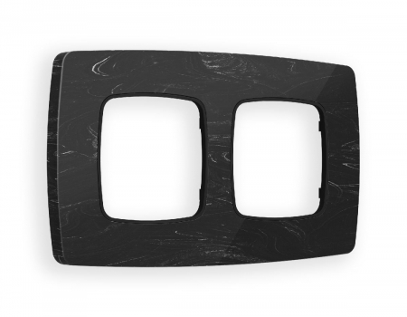 Рамка двухместная Ambrella Volt Opera OF940702