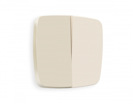 Лицевая панель для выключателя двухклавишного Ambrella Volt Omega OP3230