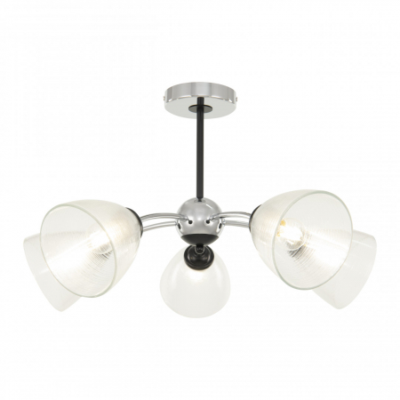 Люстра на штанге Arte Milano Napoli 329007/5 CR.BK