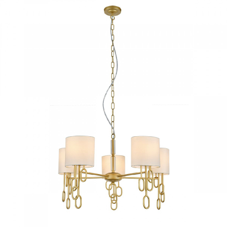Подвесная люстра Indigo Amali 13026/5P Gold V000479