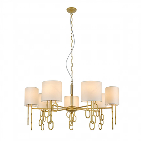 Подвесная люстра Indigo Amali 13026/7P Gold V000480