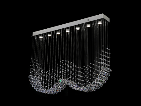 Потолочная люстра Newport Catherine 8407/PL chrome М0070323