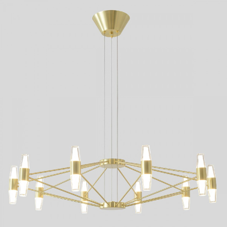 Подвесная люстра Crystal Lux DOROTEA SP10 GOLD