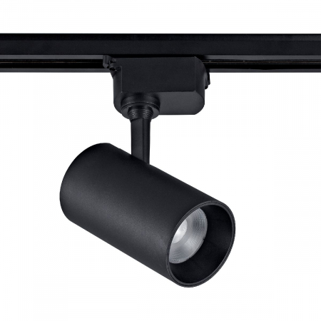 Трековый однофазный светильник Volpe ULB-Q230 28W/4000К BLACK UL-00011823