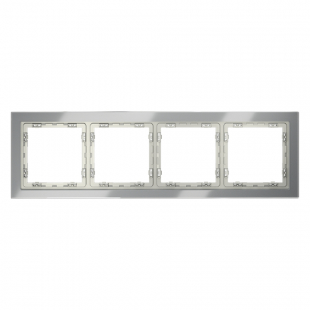 Рамка на 4 поста Voltum S70 VLS110405