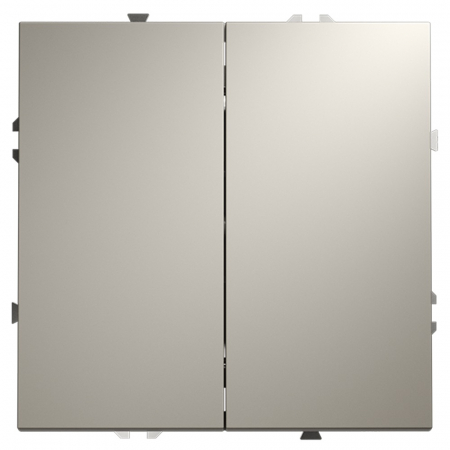 Проходной переключатель двухклавишный Voltum S70 VLS020303