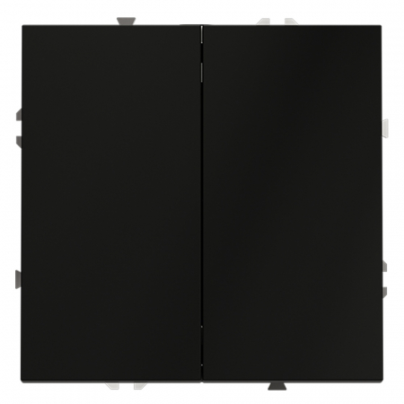 Проходной переключатель двухклавишный Voltum S70 VLS020308