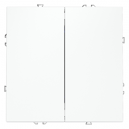 Проходной переключатель двухклавишный Voltum S70 VLS020302